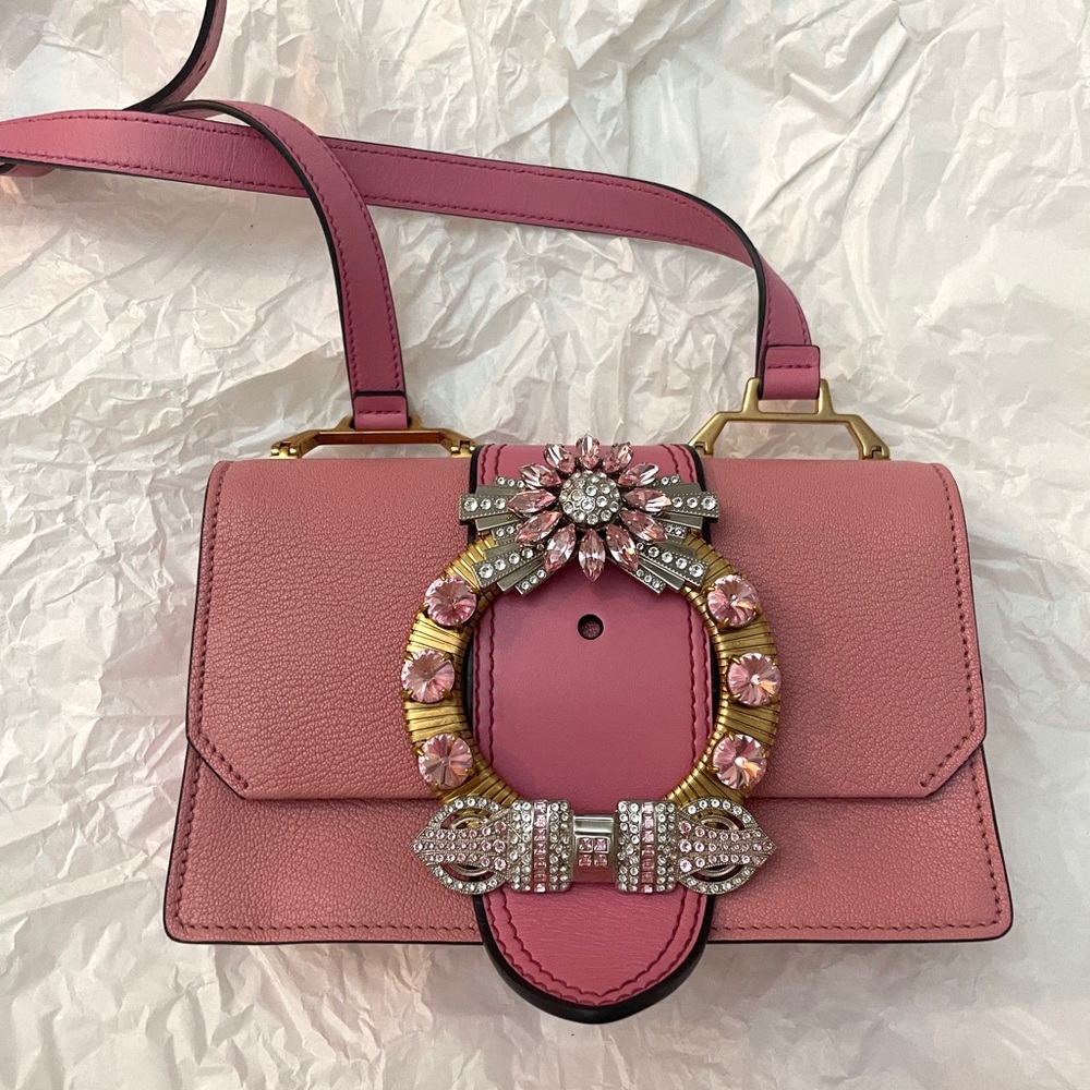 Miu Miu Lady Madras Crystal Bag